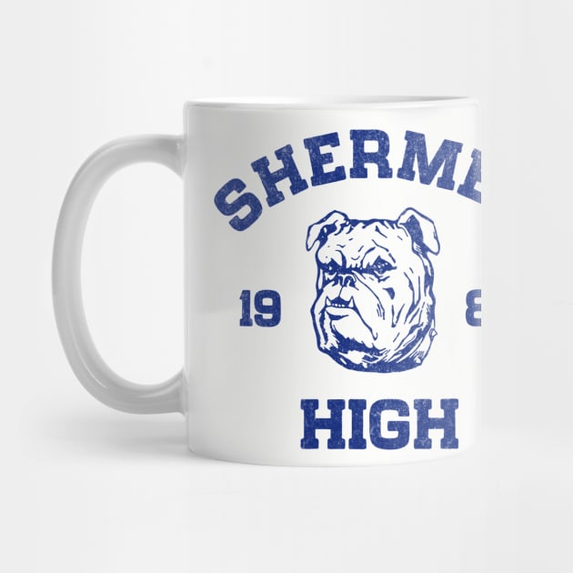 Shermer High 1984 - vintage logo by BodinStreet